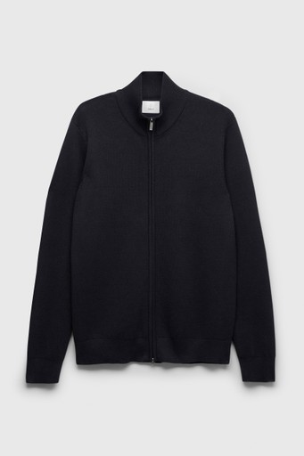 Roman zip cardigan