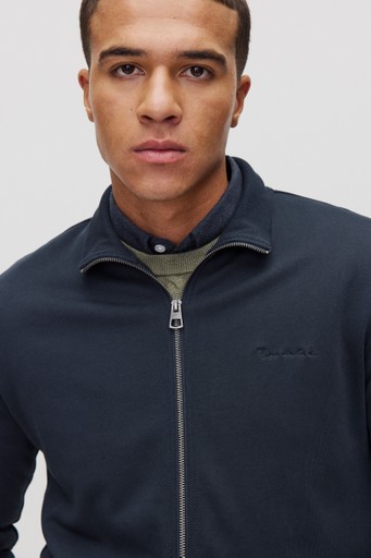 August zip cardigan