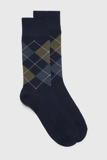 Boyd argyle sock