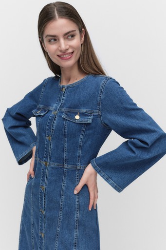 Sun denim dress