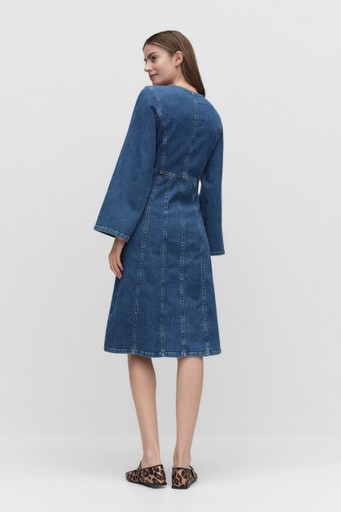 Sun denim dress