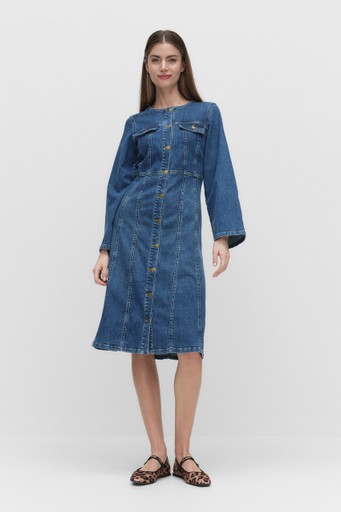 Sun denim dress