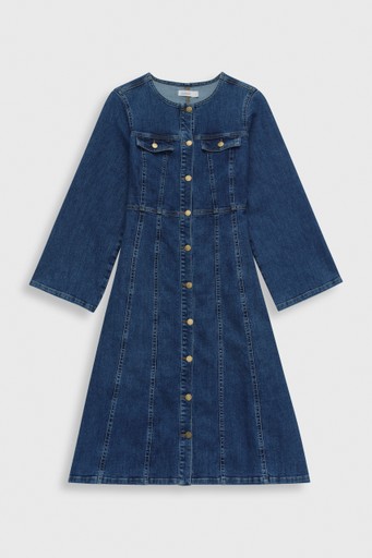 Sun denim dress