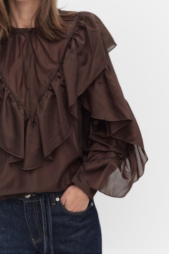Fria frill blouse Fria frill blouse