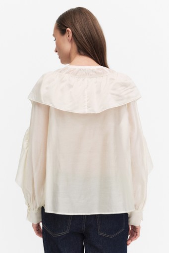 Fria frill blouse