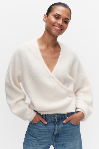 Gabby wrap knit