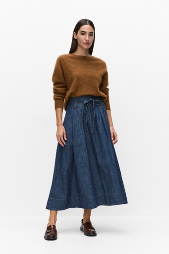 Evana denim skirt