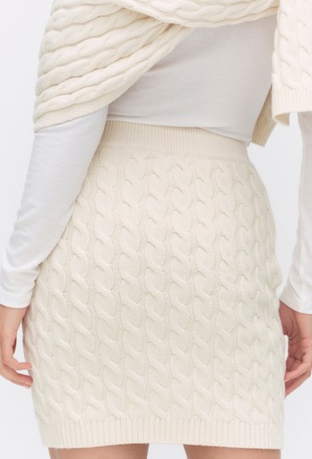 Melissa knitted skirt