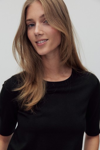 Alicia knitted tee Alicia knitted tee