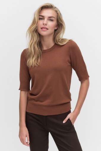 Alicia knitted tee
