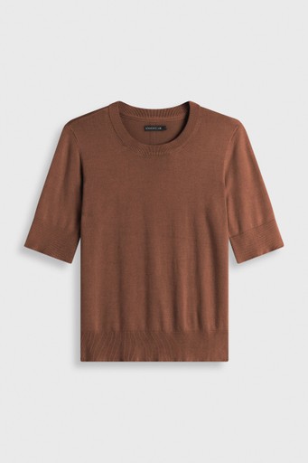 Alicia knitted tee