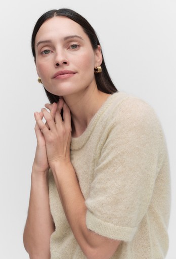 Gabrielle knitted top