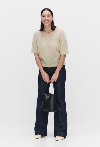 Gabrielle knitted top