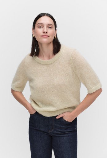 Gabrielle knitted top