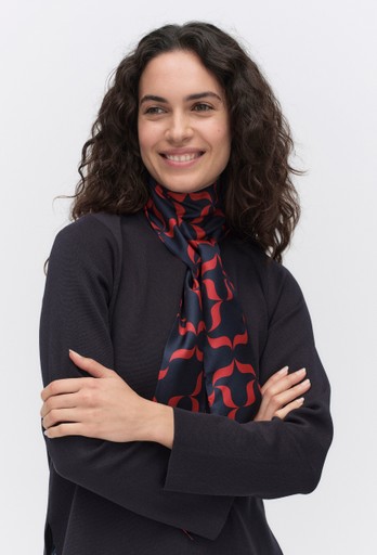 Fiona silk scarf