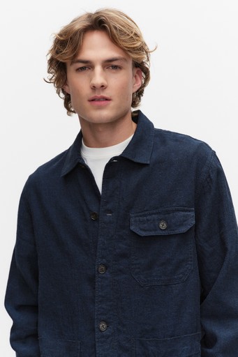 Noah linen shirt jacket