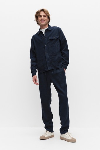 Noah linen shirt jacket