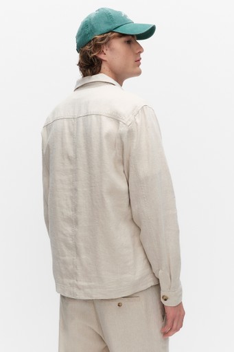 Noah linen shirt jacket