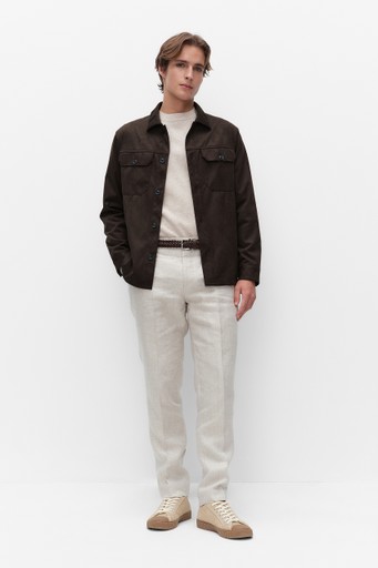 Emmett faux suede jkt