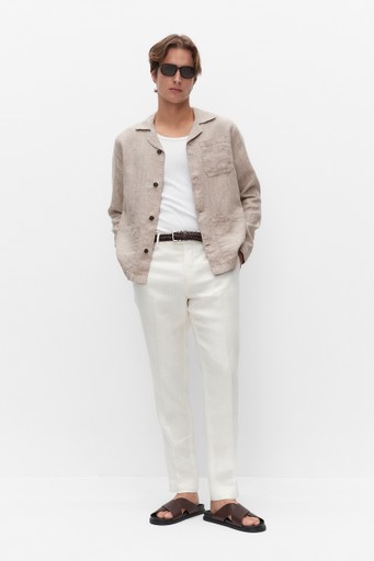 Evens linen overshirt