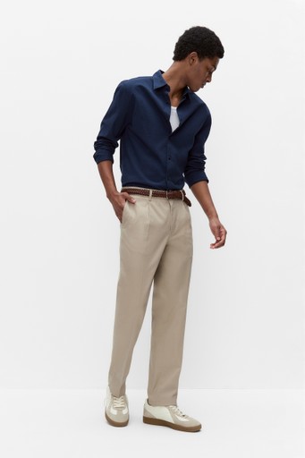 Samuel twill trousers