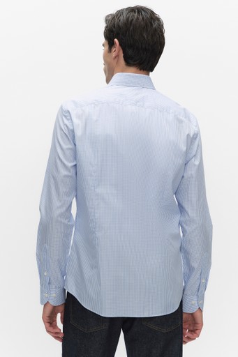 Bent check shirt