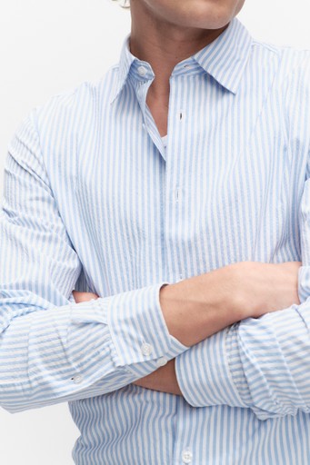 Edwin seersucker shirt