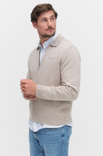 Rubert Zip Cardigan