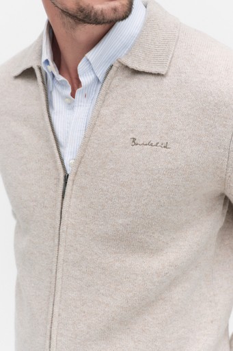 Rubert Zip Cardigan