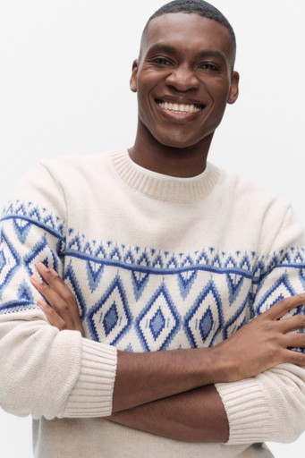 William jaquard sweater