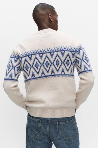 William jaquard sweater