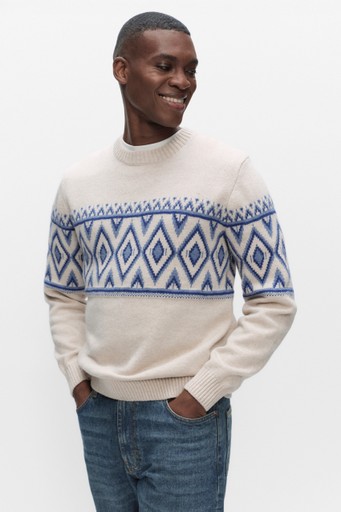 William jaquard sweater
