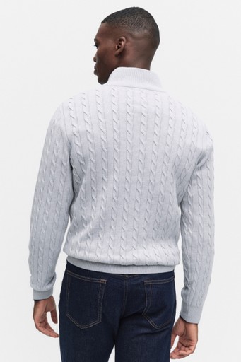 Jim cableknit halfzip Jim cableknit halfzip