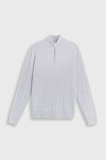 Jim cableknit halfzip Jim cableknit halfzip