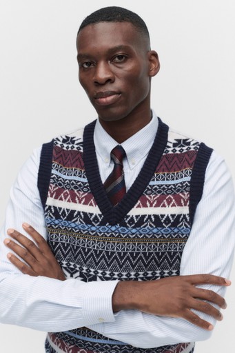 Rex knitted gilet Rex knitted gilet