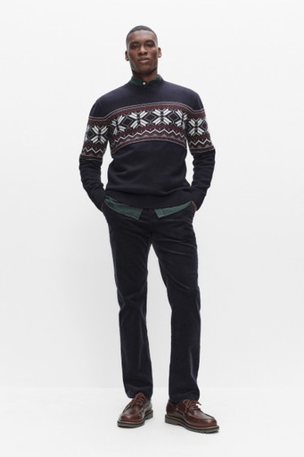Harold jacquard crew neck