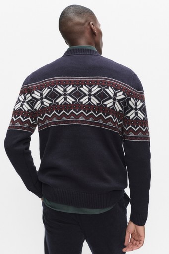 Harold jacquard crew neck