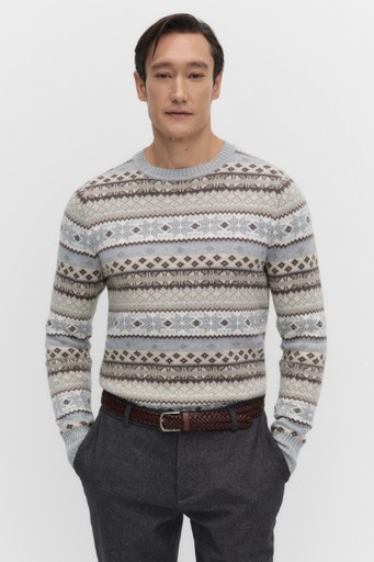 Leo jacquard sweater Leo jacquard sweater