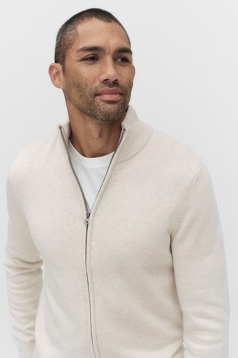 George zip cardigan