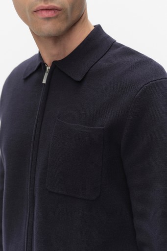 Wallace zip cardigan