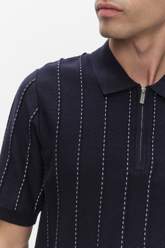 Blake knit poloshirt