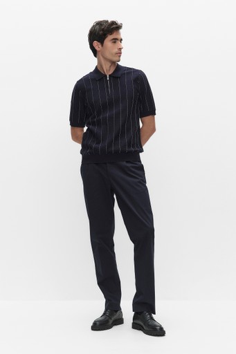 Blake knit poloshirt