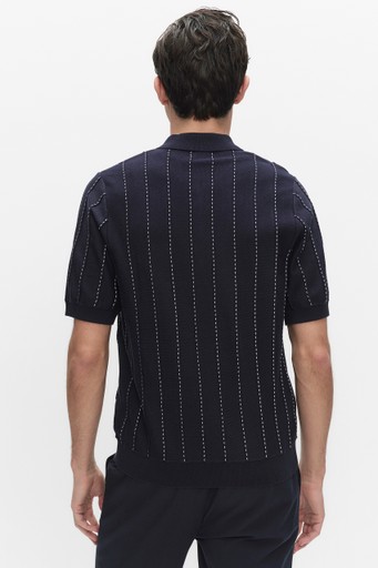 Blake knit poloshirt