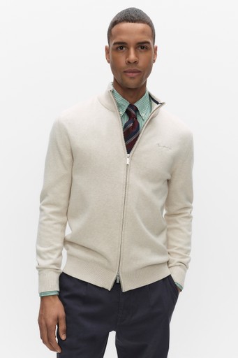 Tom zip cardigan