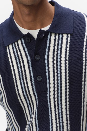 Kaj knit polo shirt