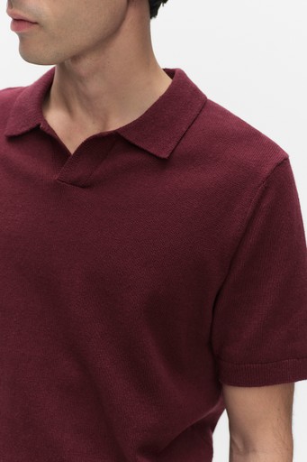 Fisher linen poloshirt