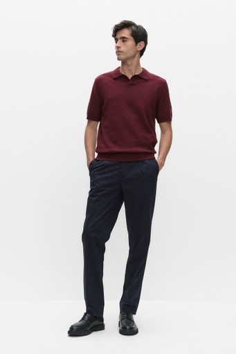 Fisher linen poloshirt