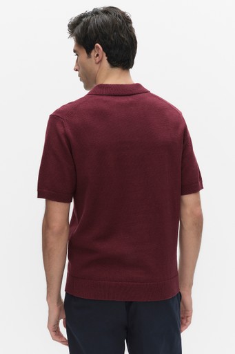 Fisher linen poloshirt