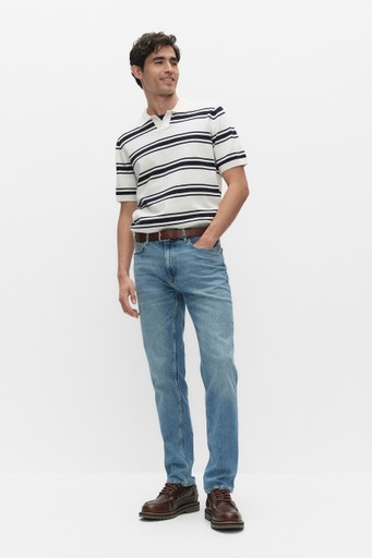 Fisher linen poloshirt