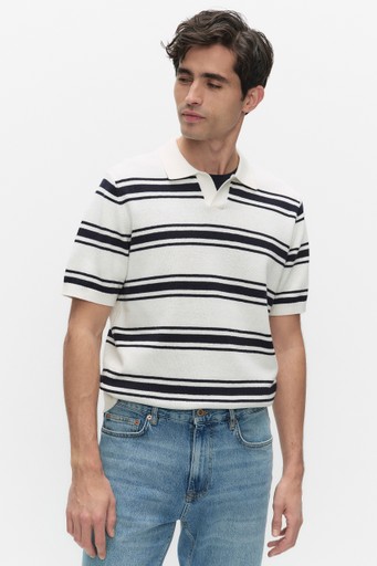 Fisher linen poloshirt